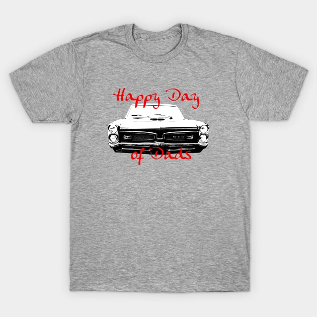 Father's Day 1960s classic American muscle car Day of Dads T-Shirt by soitwouldseem